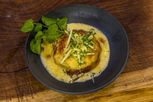 Double Baked Haddock and Cheese Souffle