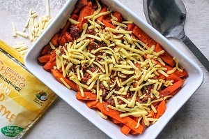 Spiced Jackfruit Loaded Fries